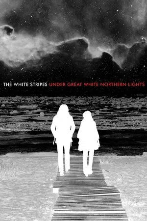 Постер: The White Stripes под северным сиянием