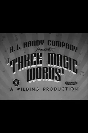 Постер: Three Magic Words