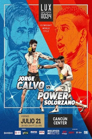 Постер: LUX Fight League 34