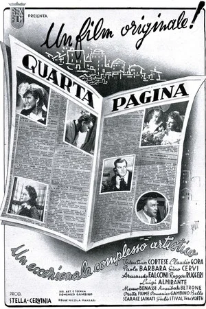 Постер: Quarta pagina