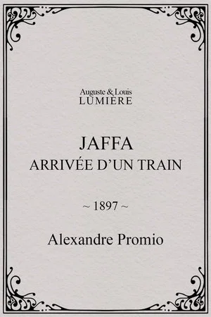 Постер: Jaffa : arrivée d’un train