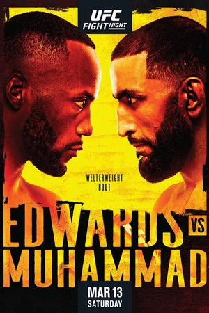 Постер: UFC Fight Night 187: Edwards vs. Muhammad