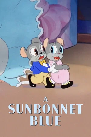 Постер: A Sunbonnet Blue
