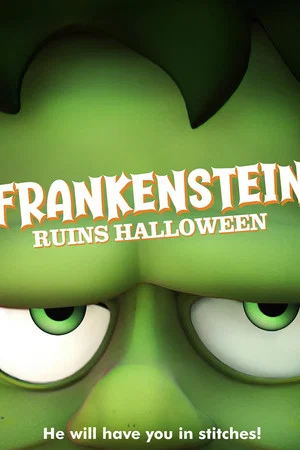 Постер: Frankenstein Ruins Halloween