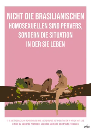 Постер: It Is Not the Brazilian Homosexuals Who Are Perverse, But the Situation in Which They Live