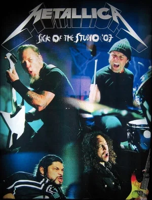 Постер: Metallica: Sick Out Of Studio 2007 Oslo