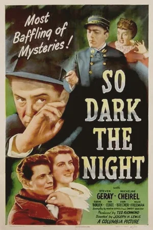 Постер: So Dark the Night