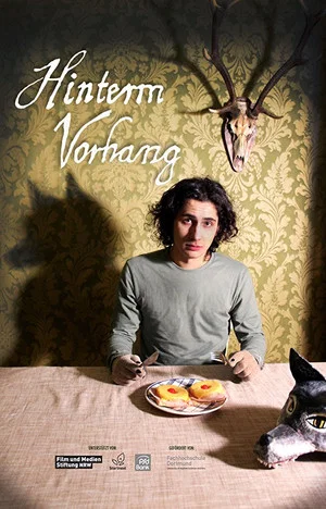Постер: Hinterm Vorhang