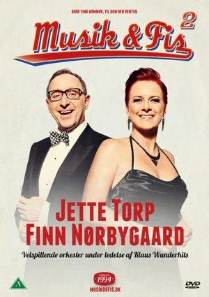 Постер: Jette Torp & Finn Nørbygaard: Musik & Fis 2