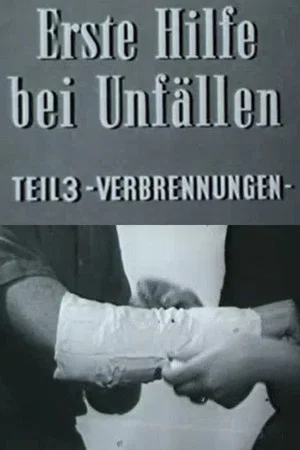 Постер: Erste Hilfe bei Unfällen: Verbrennungen
