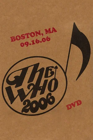 Постер: The Who: Boston 9/16/2006