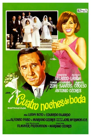 Постер: Cuatro noches de boda