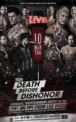 Постер: ROH: Death Before Dishonor XVI