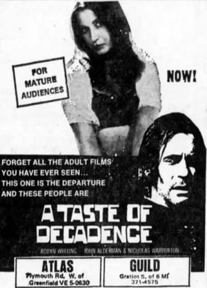Постер: A Taste of Decadence
