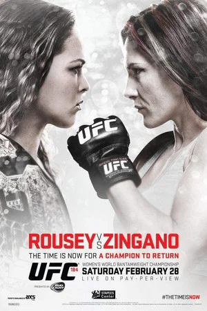 Постер: UFC 184: Rousey vs. Zingano