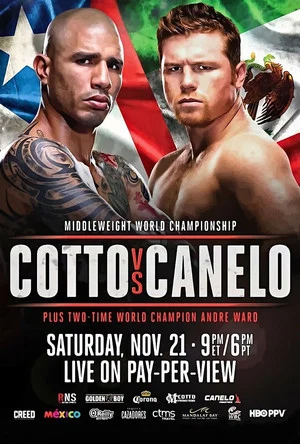 Постер: Miguel Cotto vs. Canelo Álvarez