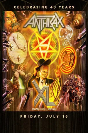 Постер: Anthrax: 40th Anniversary Livestream