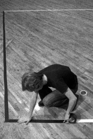 Постер: Black on White Tape