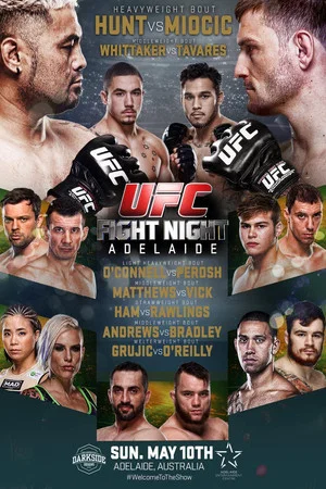 Постер: UFC Fight Night 65: Miocic vs. Hunt