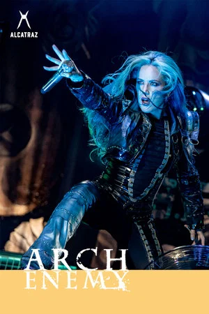 Постер: Arch Enemy - Alcatraz 2022