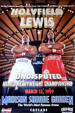 Постер: Evander Holyfield vs. Lennox Lewis I