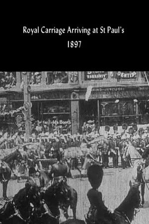 Постер: Royal Carriage Arriving at St Paul's