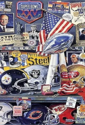 Постер: Super Bowl XXV