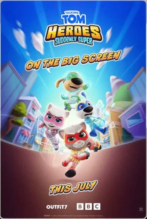 Постер: Talking Tom Hero’s on the Big Screen