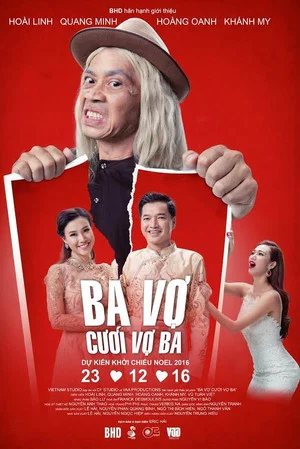 Постер: Ba Vợ Cưới Vợ Ba