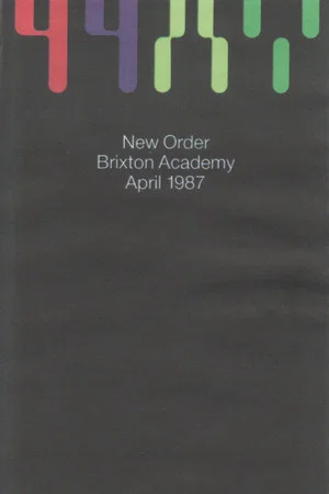Постер: New Order: Brixton Academy