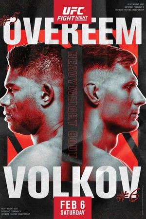 Постер: UFC Fight Night 184: Overeem vs. Volkov