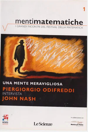 Постер: Una mente meravigliosa - Piergiorgio Odifreddi intervista John Nash (Menti Matematiche 1)