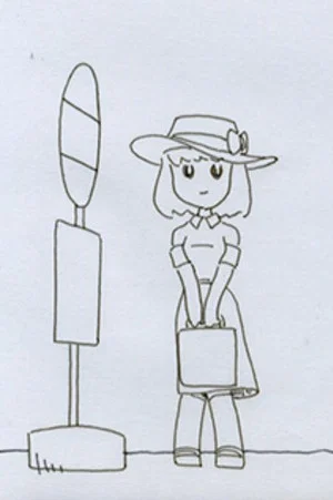 Постер: At the Bus Stop