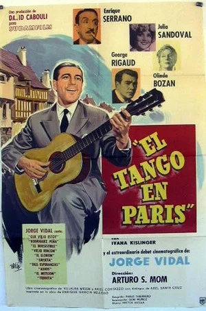 Постер: El tango en París
