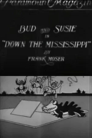 Постер: Bud and Susie in Down the Mississippi