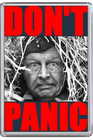 Постер: Don't Panic: The Dad's Army Story