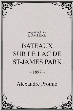Постер: Bateaux sur le lac de St-James Park