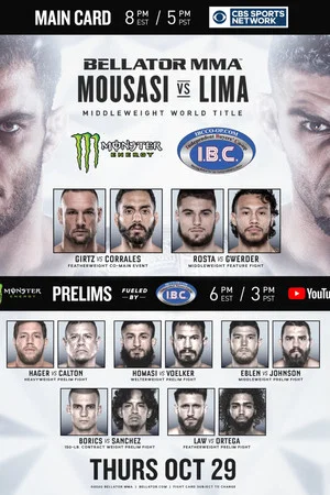 Постер: Bellator 250 : Mousasi vs. Lima