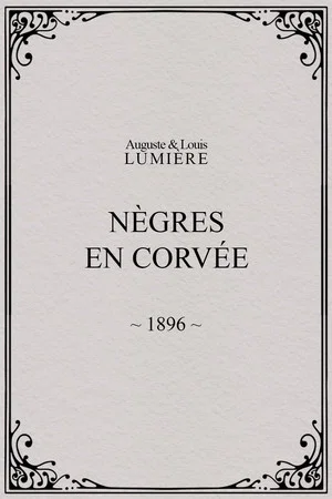 Постер: Nègres en corvée