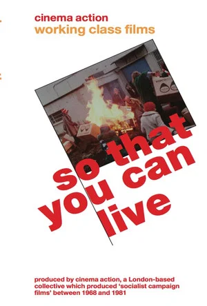 Постер: So That You Can Live