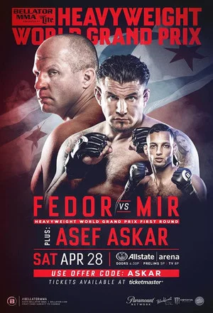 Постер: Bellator 198: Fedor vs. Mir