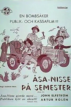 Постер: Åsa-Nisse på semester