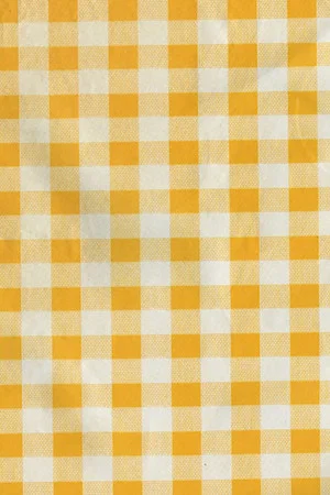 Постер: yellow gingham