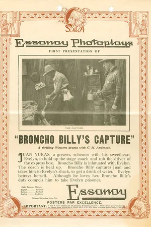 Постер: Broncho Billy's Capture