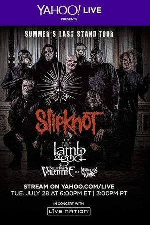 Постер: Slipknot - Live at DTE Energy Music Theatre 2015