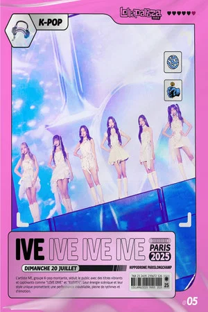 Постер: IVE: Live at Lollapalooza Paris 2025