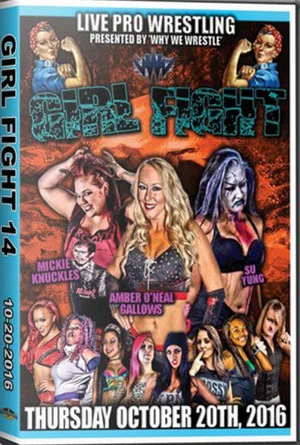 Постер: Girl Fight Wrestling 14