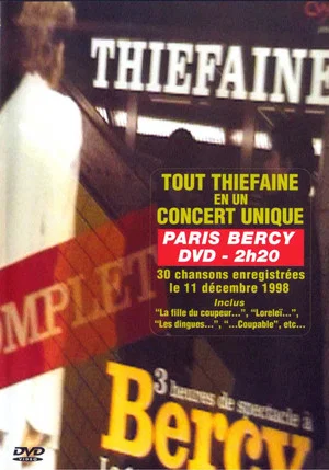 Постер: Hubert Félix Thiéfaine : Live Bercy 1998