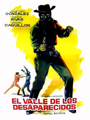 Постер: El jinete solitario en El valle de los desaparecidos: La venganza del jinete solitario
