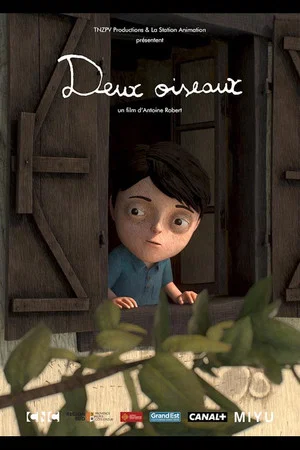 Постер: Deux oiseaux